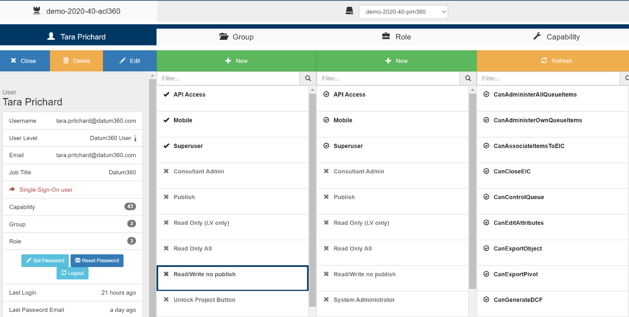 Adding a Group to a user
