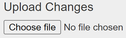 Chose file button